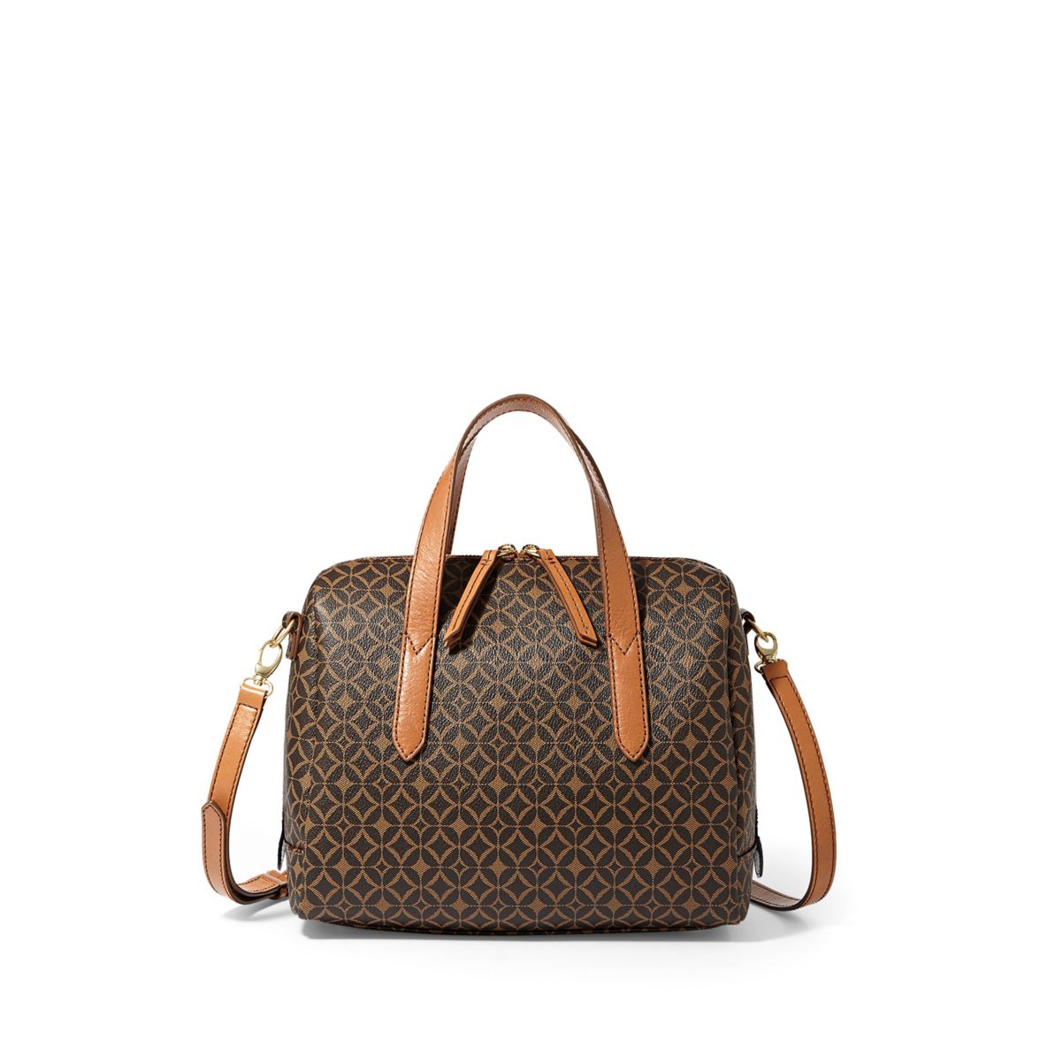 sydney satchel medium brown